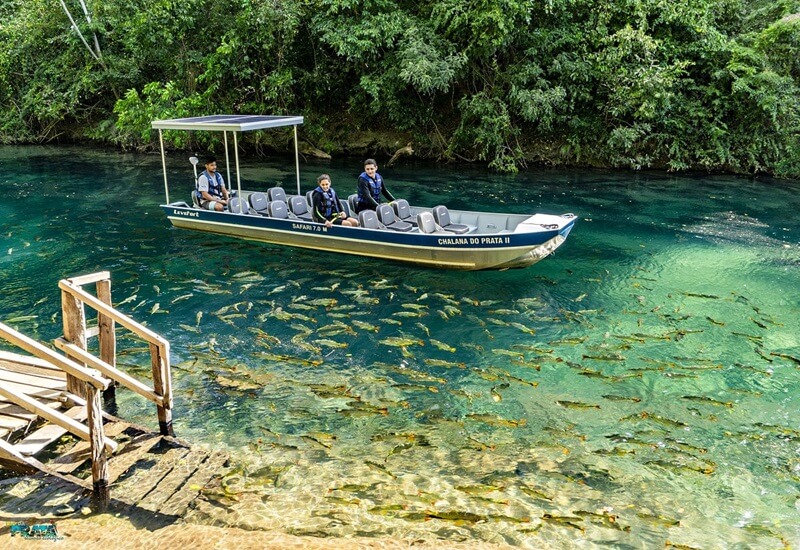 passeio de barco em Bonito ms 1
