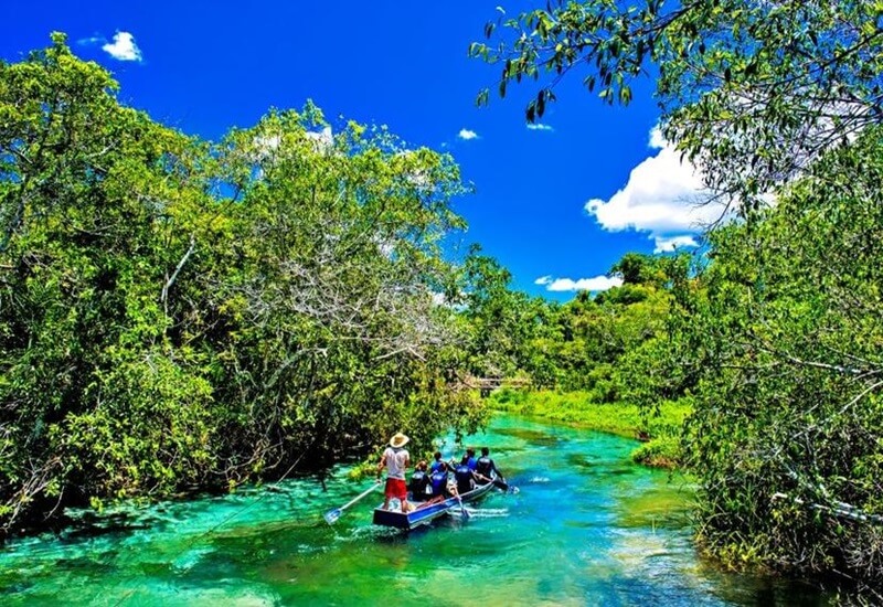 passeio de barcoo em Bonito ms 1