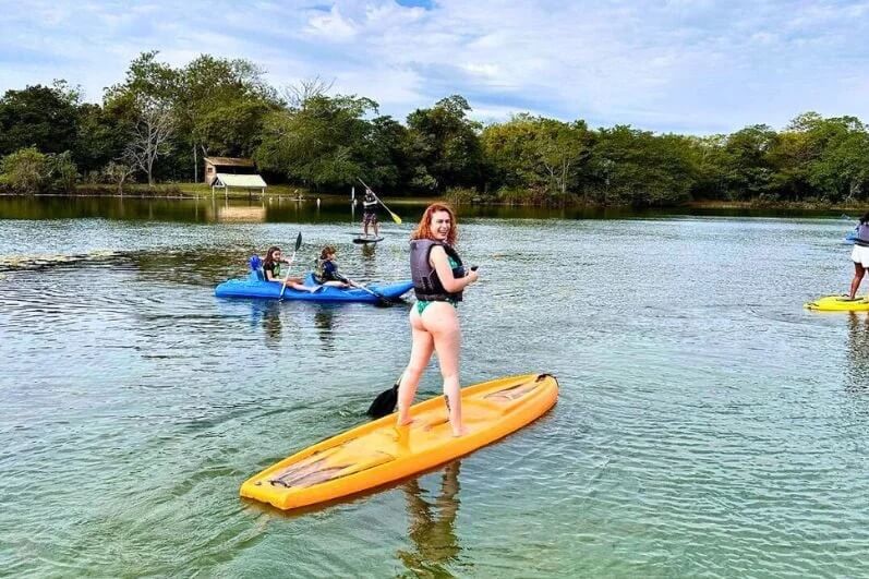 Onde tem stand up paddle em Bonito MS? 5 stand up paddle figueira